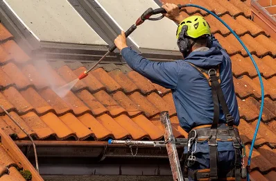 Démoussage et hydrofuge de toiture à Lagesse